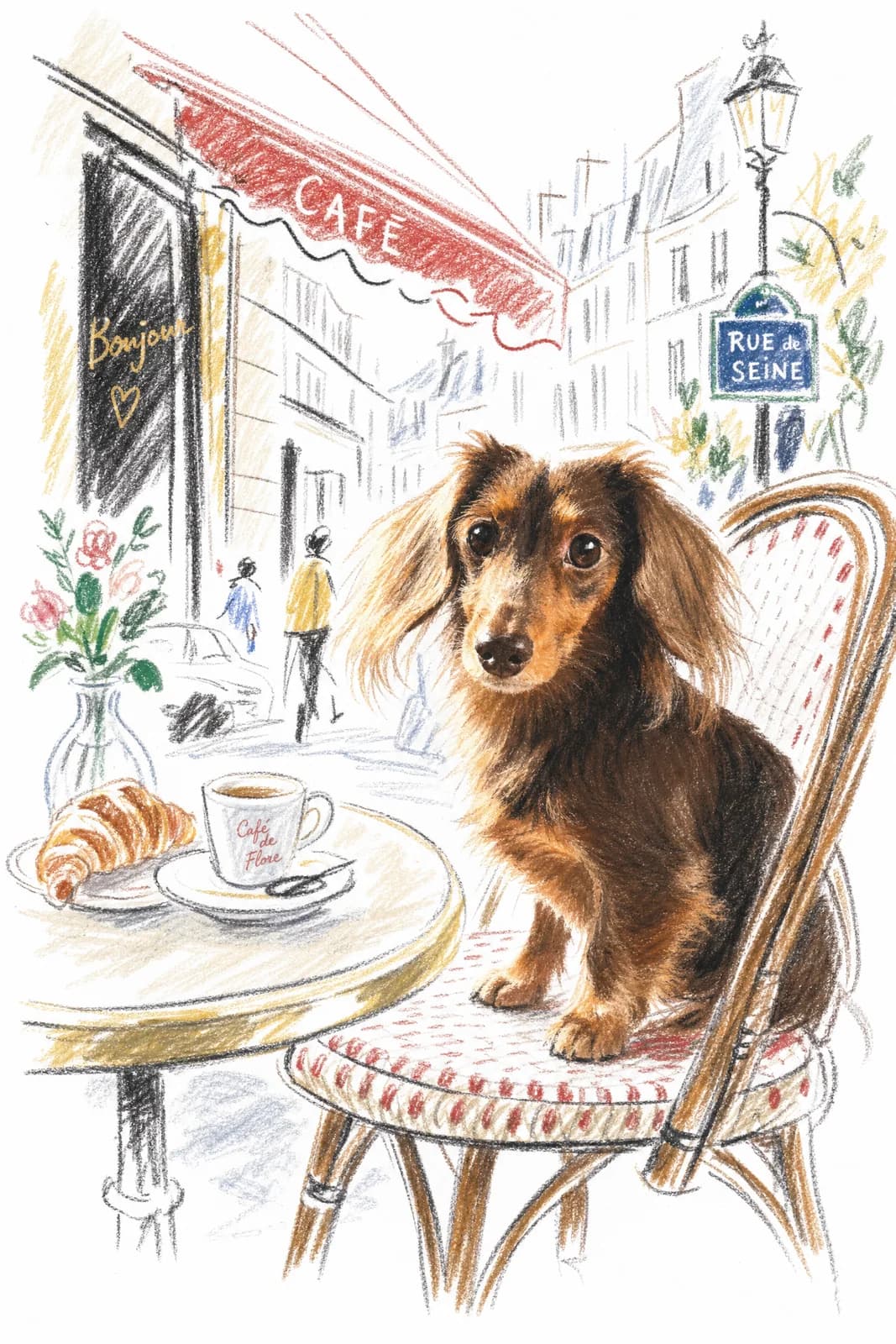 At the Cafe