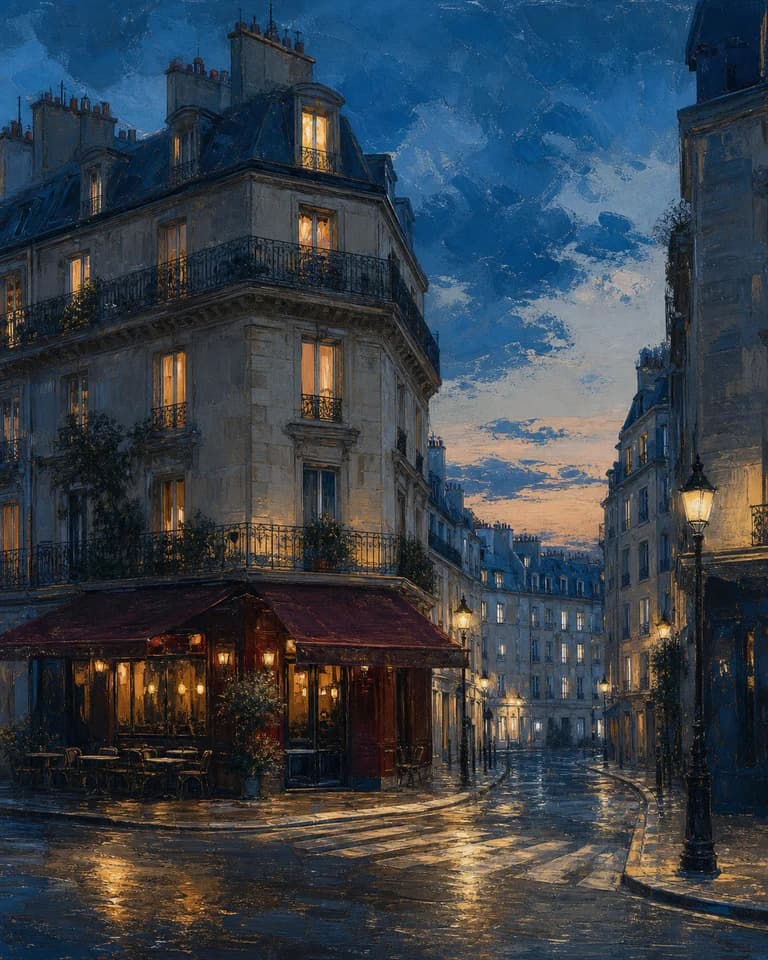 Blue Hour Boulevard